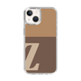 Slim Protection Case［ Original - initial two tone - Z brown ］