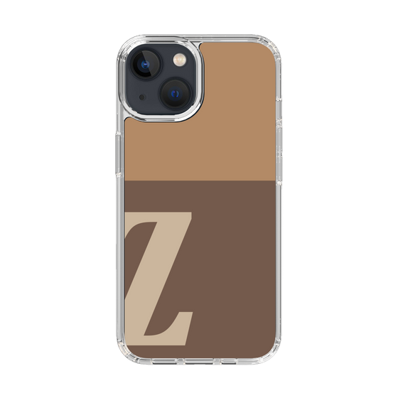 Slim Protection Case［ Original - initial two tone - Z brown ］