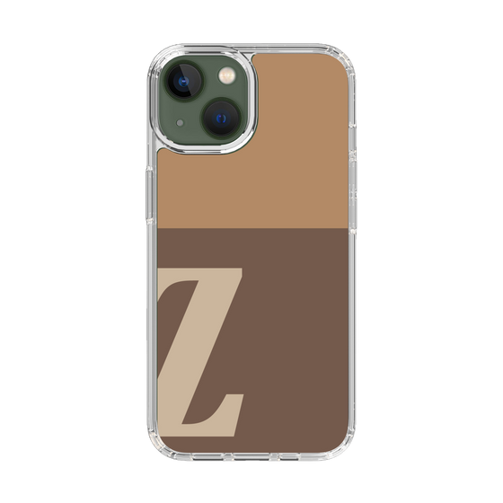 Slim Protection Case［ Original - initial two tone - Z brown ］
