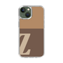 Slim Protection Case［ Original - initial two tone - Z brown ］