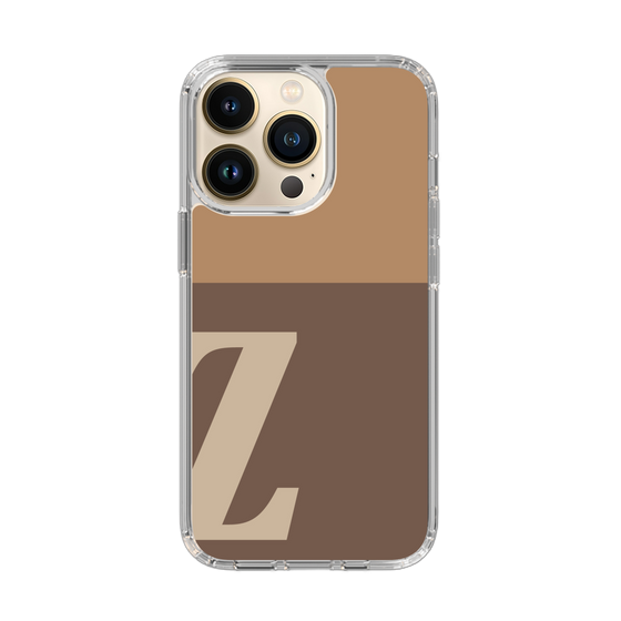 Slim Protection Case［ Original - initial two tone - Z brown ］