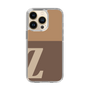 Slim Protection Case［ Original - initial two tone - Z brown ］