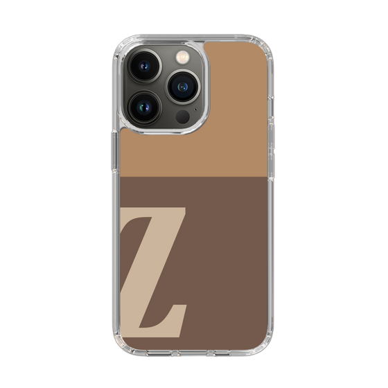 Slim Protection Case［ Original - initial two tone - Z brown ］