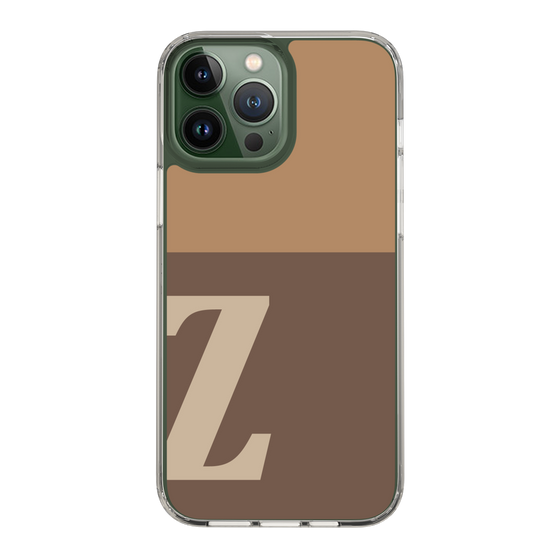 Slim Protection Case［ Original - initial two tone - Z brown ］