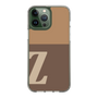 Slim Protection Case［ Original - initial two tone - Z brown ］