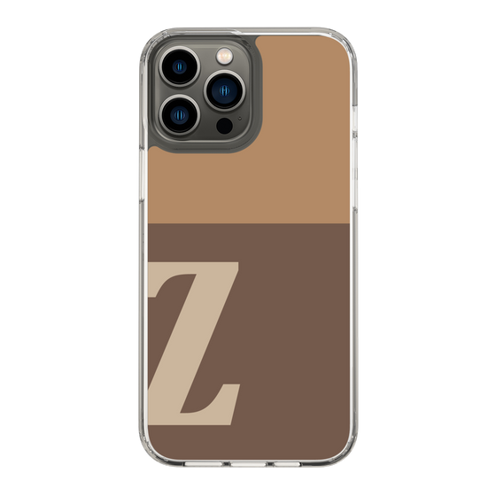Slim Protection Case［ Original - initial two tone - Z brown ］