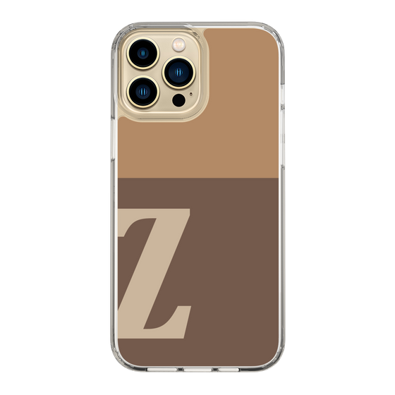 Slim Protection Case［ Original - initial two tone - Z brown ］
