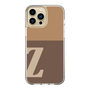 Slim Protection Case［ Original - initial two tone - Z brown ］