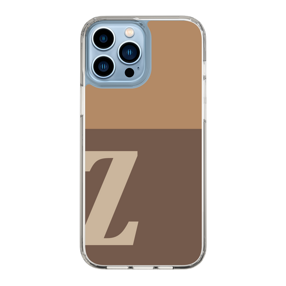 Slim Protection Case［ Original - initial two tone - Z brown ］