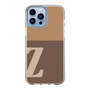 Slim Protection Case［ Original - initial two tone - Z brown ］