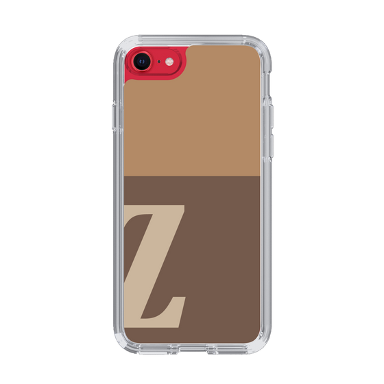 Slim Protection Case［ Original - initial two tone - Z brown ］