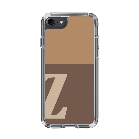 Slim Protection Case［ Original - initial two tone - Z brown ］