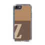 Slim Protection Case［ Original - initial two tone - Z brown ］