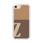 Slim Protection Case［ Original - initial two tone - Z brown ］