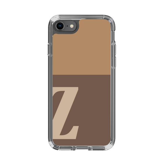 Slim Protection Case［ Original - initial two tone - Z brown ］