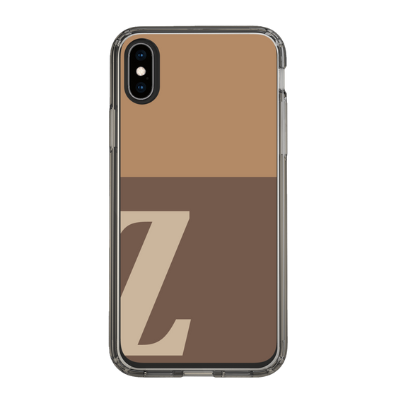 Slim Protection Case［ Original - initial two tone - Z brown ］