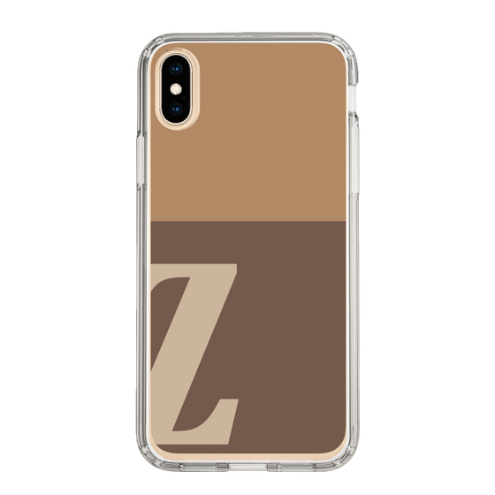Slim Protection Case［ Original - initial two tone - Z brown ］