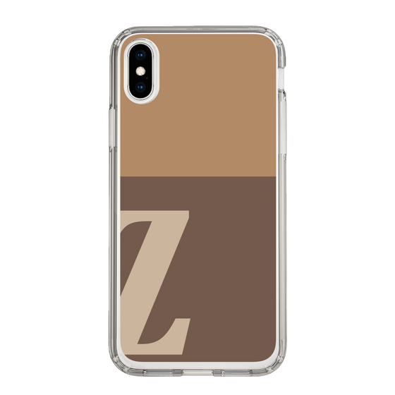 Slim Protection Case［ Original - initial two tone - Z brown ］
