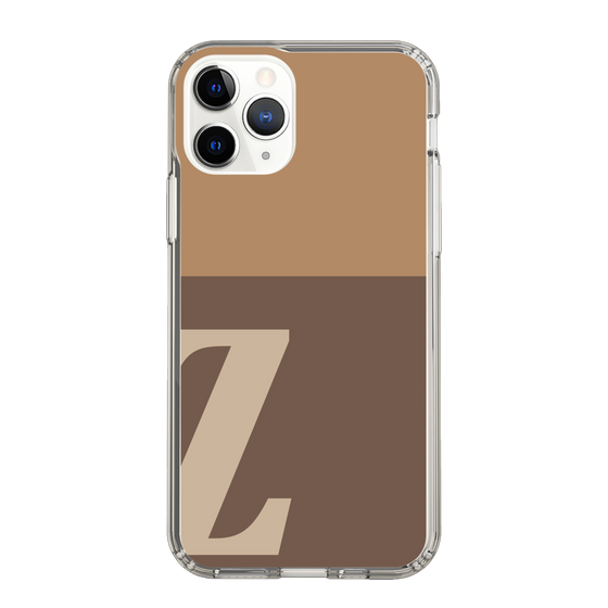 Slim Protection Case［ Original - initial two tone - Z brown ］