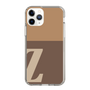Slim Protection Case［ Original - initial two tone - Z brown ］