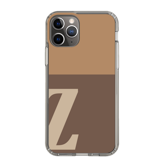 Slim Protection Case［ Original - initial two tone - Z brown ］