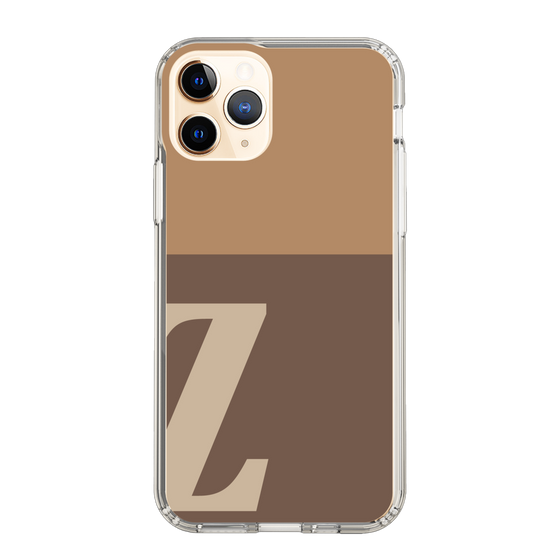 Slim Protection Case［ Original - initial two tone - Z brown ］