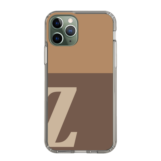 Slim Protection Case［ Original - initial two tone - Z brown ］