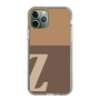 Slim Protection Case［ Original - initial two tone - Z brown ］