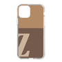 Slim Protection Case［ Original - initial two tone - Z brown ］