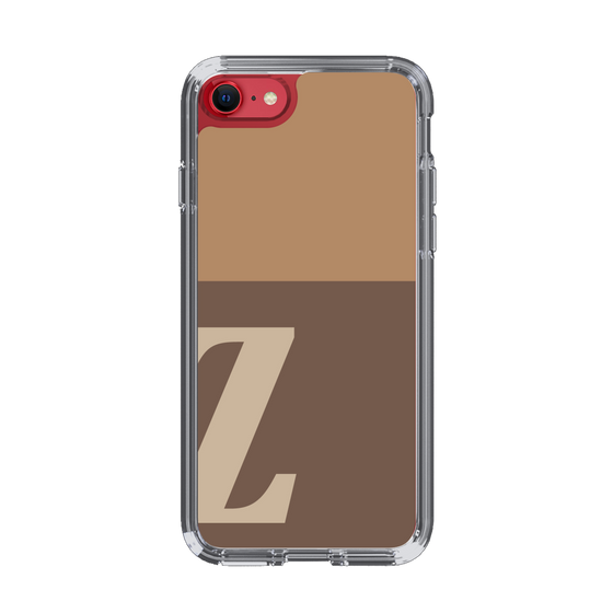 Slim Protection Case［ Original - initial two tone - Z brown ］