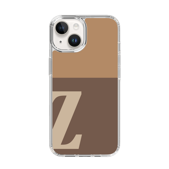 Slim Protection Case［ Original - initial two tone - Z brown ］