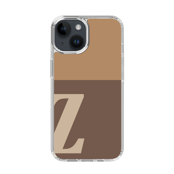 Slim Protection Case［ Original - initial two tone - Z brown ］