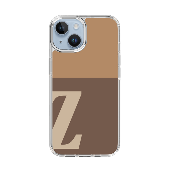 Slim Protection Case［ Original - initial two tone - Z brown ］