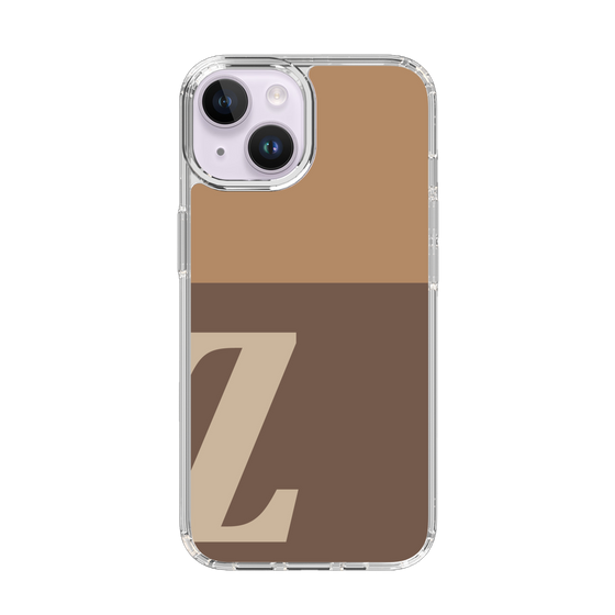Slim Protection Case［ Original - initial two tone - Z brown ］
