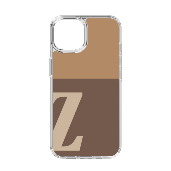 Slim Protection Case［ Original - initial two tone - Z brown ］