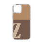 Slim Protection Case［ Original - initial two tone - Z brown ］