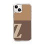 Slim Protection Case［ Original - initial two tone - Z brown ］