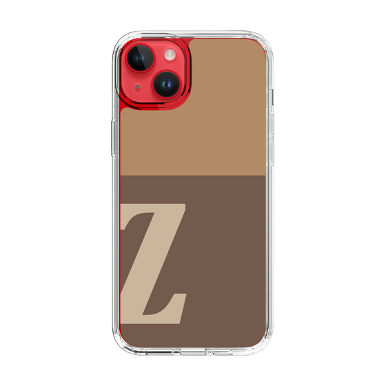 Slim Protection Case［ Original - initial two tone - Z brown ］