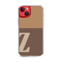 Slim Protection Case［ Original - initial two tone - Z brown ］