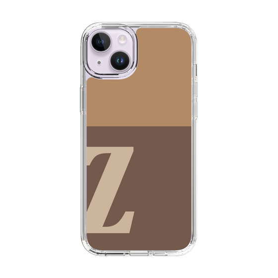 Slim Protection Case［ Original - initial two tone - Z brown ］