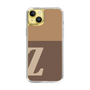 Slim Protection Case［ Original - initial two tone - Z brown ］