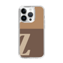 Slim Protection Case［ Original - initial two tone - Z brown ］