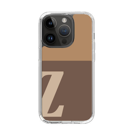 Slim Protection Case［ Original - initial two tone - Z brown ］