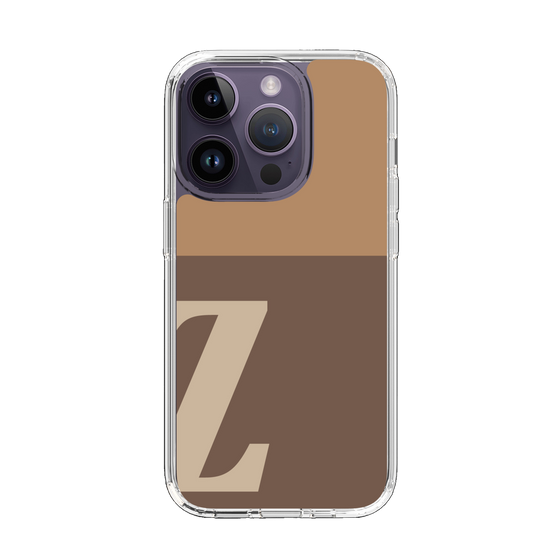 Slim Protection Case［ Original - initial two tone - Z brown ］