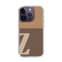 Slim Protection Case［ Original - initial two tone - Z brown ］