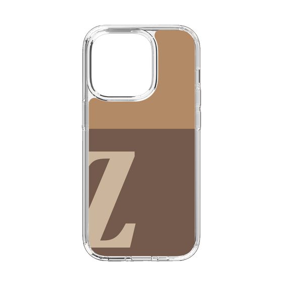 Slim Protection Case［ Original - initial two tone - Z brown ］