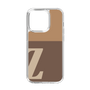 Slim Protection Case［ Original - initial two tone - Z brown ］