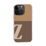 Slim Protection Case［ Original - initial two tone - Z brown ］