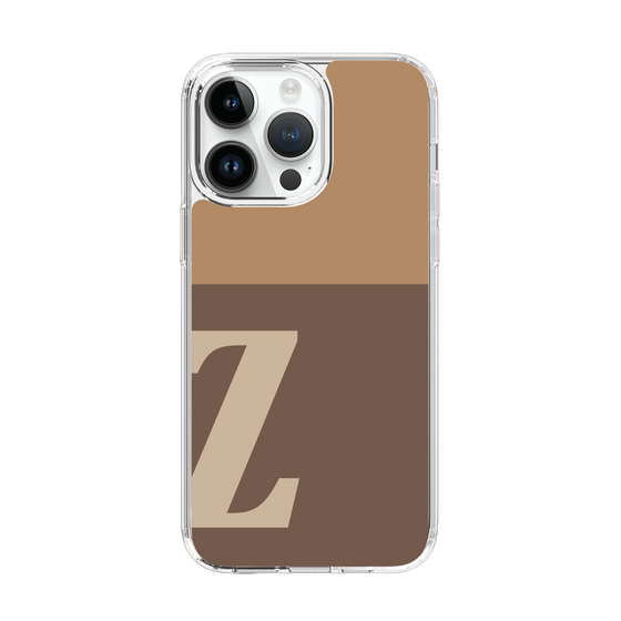 Slim Protection Case［ Original - initial two tone - Z brown ］
