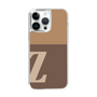 Slim Protection Case［ Original - initial two tone - Z brown ］
